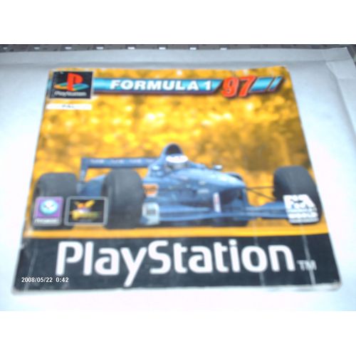 Sony Playstation - Formula  1  97 - Livret Mode D'emploi