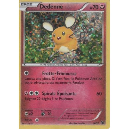 Dedenne 10/12 - Foil  - Vf
