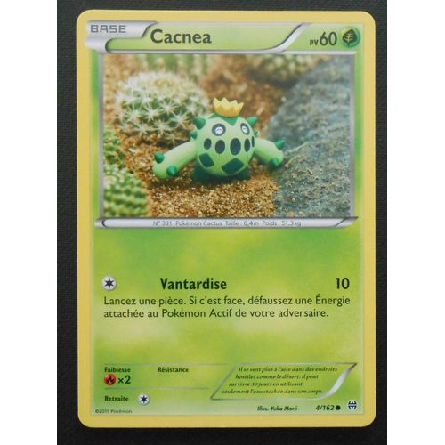 Pokémon - 4/162 - Cacnea - Xy - Impulsion Turbo - Commune