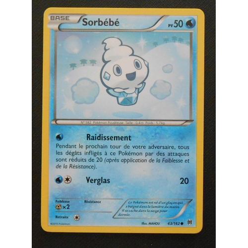 Pokémon - 43/162 - Sorbébé - Xy - Impulsion Turbo - Commune