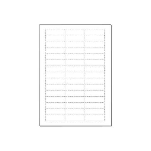 Sigel LP725 - Étiquettes pour dossiers - toutes les couleurs, assorties - 58 x 18 mm - 185 g/m² - 180 carte(s) ( 4 feuille(s) x 45 )