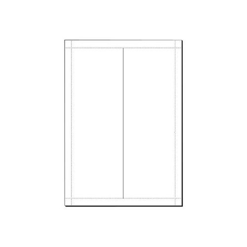 Sigel DP050 - Cartes d'invitation - blanc brillant - 240 x 90 mm - 185 g/m² - 20 unités