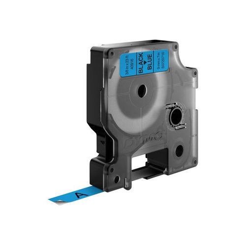 DYMO D1 - Étiquettes - noir sur bleu - Rouleau (0,9 cm x 7 m) 1 rouleau(x) - pour LabelMANAGER; LabelPOINT