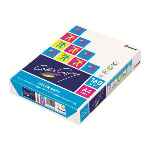 Mondi Color Copy - Papier Ordinaire - A4 (210 X 297 Mm) - 160 G/M² - 250 Feuille(S)