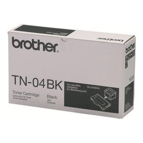 Brother TN04BK - Noir - originale - cartouche de toner - pour Brother MFC-9420CN, MFC-9420CNLT, MFC-9420DN; HL-2700CN, 2700CNLT