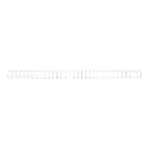 GBC - 5 mm - 34 anneaux - A4 (210 x 297 mm) - blanc - fil de ligature