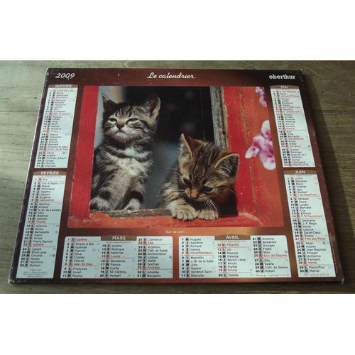 Le Calendrier Des Postes De 2009 20 X 16 ( Petit Modèle) Intérieur Les Fêtes À Souhaiter