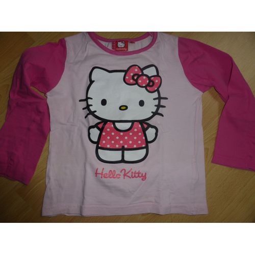 Pyjama Hello Kitty Coton 6 Ans Rose