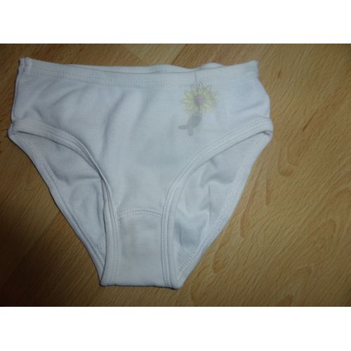 Culotte Petit Bateau Coton 2 Ans Blanc