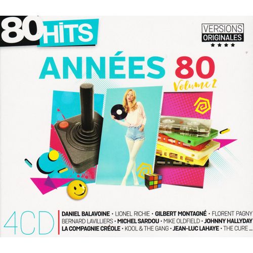 80 Hits - Années 80 - Volume 2 - Versions Originales - L'aziza - Les Sunlights Des Tropiques - Macumba - Les Démons De Minuit - 80 Titres