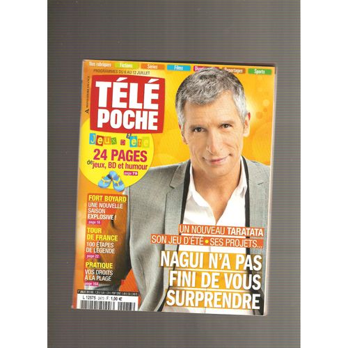 Télé Poche 2473 Nagui Fort Boyard Tour De France 
