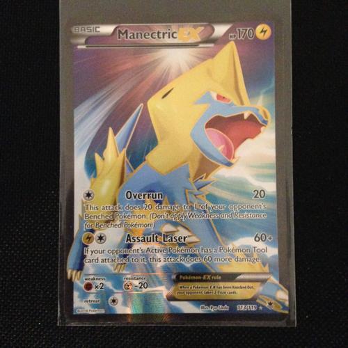 Pokémon - 113/119 - Elecsprint Ex - Xy - Vigueur Spectrale - Ultra Rare