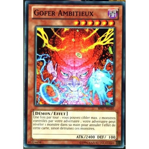 Bp01-Fr160 - Gofer Ambitieux - Starfoil Rare Française Yu-Gi-Oh