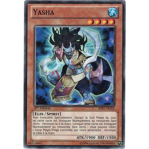 Bp01-Fr163 - Yasha - Starfoil Rare Française Yu-Gi-Oh