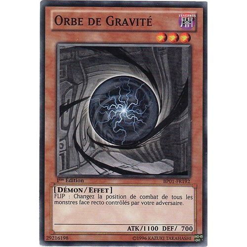 Bp01-Fr192 - Orbe De Gravité - Starfoil Rare Française Yu-Gi-Oh