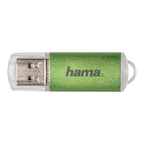 Cle USB 2.0 Hama FlashPen "Laeta 64Go Vert