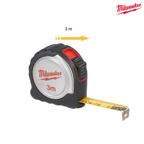 Mètre ruban 3m MILWAUKEE compact 16mm 4932451637