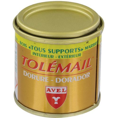 Peinture Tolémail dorure Avel Louis XIII - 50 ml - Or pale