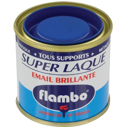 Laque brillante Flambo Flambo - 50 ml - Bleu drapeau