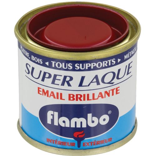 Laque brillante Flambo Flambo - 50 ml - Rouge vif