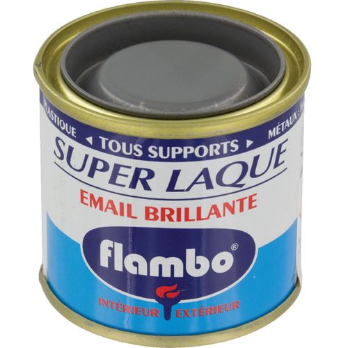 Laque brillante Flambo Flambo - 50 ml - Gris moyen