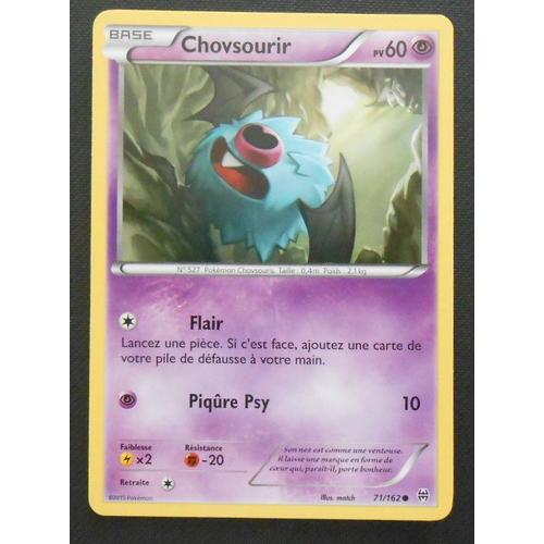 Pokémon - 71/162 - Chovsourir - Xy - Impulsion Turbo - Commune