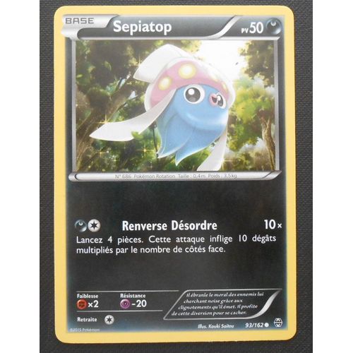 Pokémon - 93/162 - Sepiatop - Xy - Impulsion Turbo - Commune