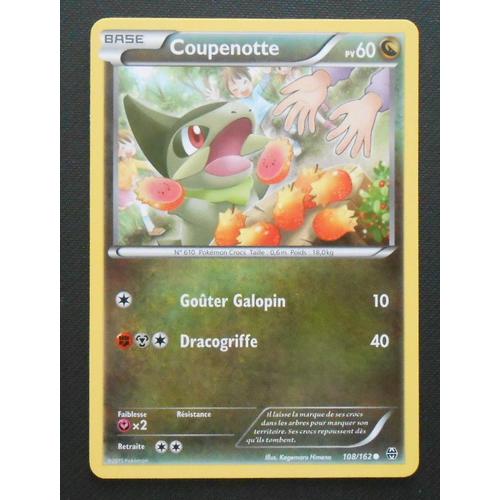 Pokémon - 108/162 - Coupenotte - Xy - Impulsion Turbo - Commune