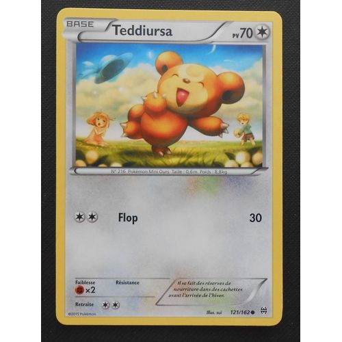 Pokémon - 121/162 - Teddiursa - Xy - Impulsion Turbo - Commune