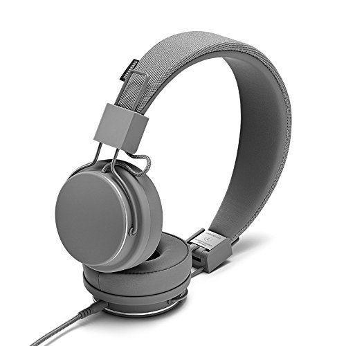 Urbanears Plattan 2 - Écouteurs avec micro - sur-oreille - filaire - jack 3,5mm - gris foncé