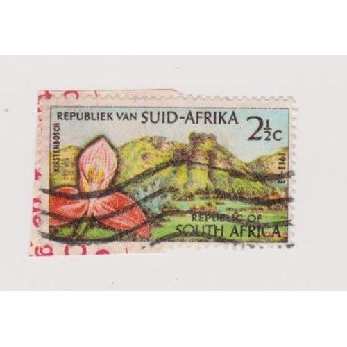 Timbre Afrique Du Sud South Africa 1963 Fleur Jardin Botanique 