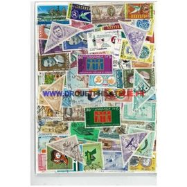 Jordanie 25 Timbres Differents Obliteres