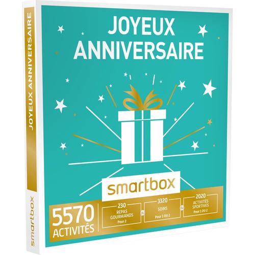 Joyeux Anniversaire Smartbox Coffret Cadeau Rakuten