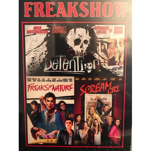 Coffret Freakshow : Detention + Freaks Of Nature + Scream Girl - Dvd + Copie Digitale