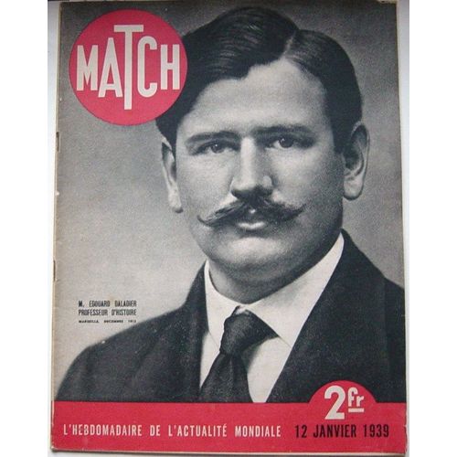 Match N° 28 :Daladier / Officiers De Renseignement / Hitler / Montmaur En Diois
