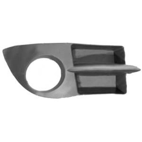 Grille De Calandre Droite Renault Clio Campus 2006-2009 Noire, Trou Antibrouillard, Pare Chocs Avant