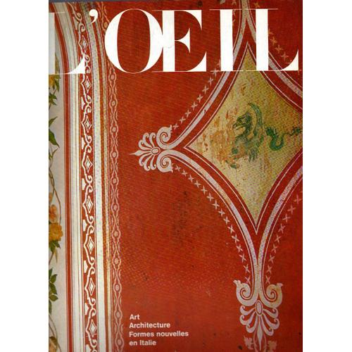 L'oeil Numéro 121 - Janvier 1965 - Art, Architecture, Formes Nouvelles En Italie