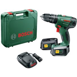 Pack 3 outils sans-fil 18V Bosch - Perceuse PSR 1800 LI-2 + scie