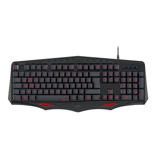 SPEEDLINK LAMIA Gaming SL-670002-BK - Clavier - rétro-éclairé - USB - Français - noir