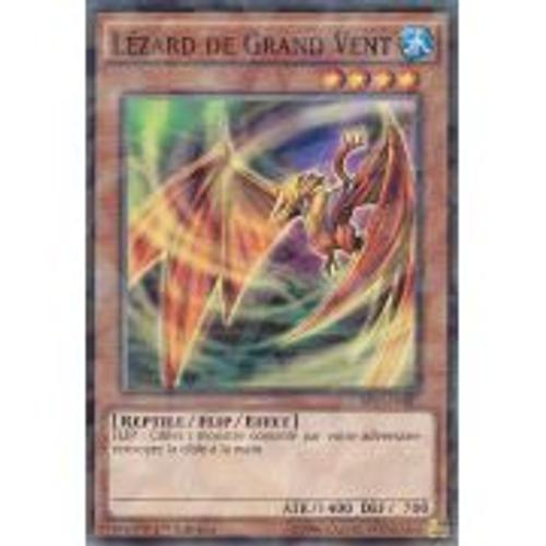 Bp03-Fr007 - Lézard De Grand Vent - Shatterfoil Rare Française Yu-Gi-Oh