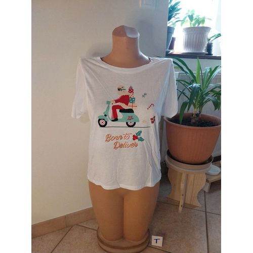 Tee-Shirt Femme Camaïeu Taille S Neuf (61)