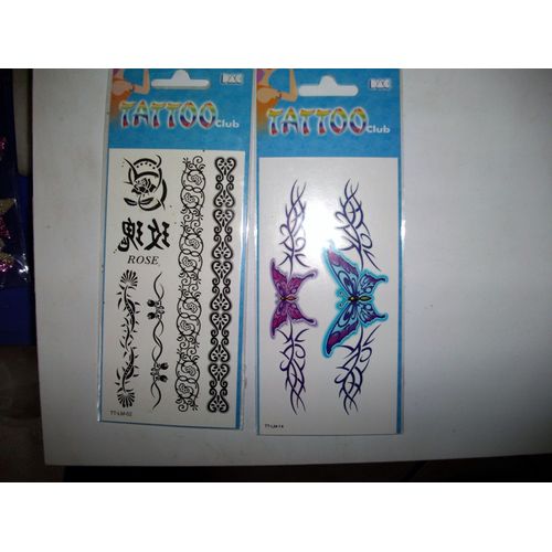 1 Lot De Feuilles Tatoos