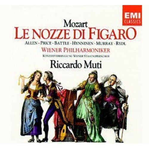 Wolfgang Amadeus Mozart (1756-1791) : Le Nozze Di Figaro K 492 Par Margaret Price Thomas Allen Jorma Hynninen Kathleen Battle Ann Murray Kurt Rydl Mariana Nicolesco Bob Kettleson Dir Riccardo Muti