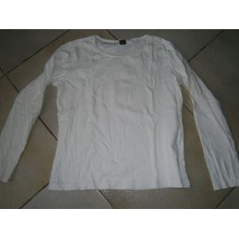 Top Blanche Porte Coton 42 Blanc