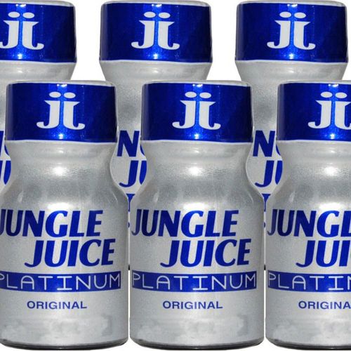 Poppers Pas Cher / Packs Jungle Juice Platinum 10ml X6 Jungle Juice