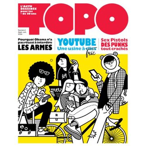 Topo  N°1, L'actu Dessinée.