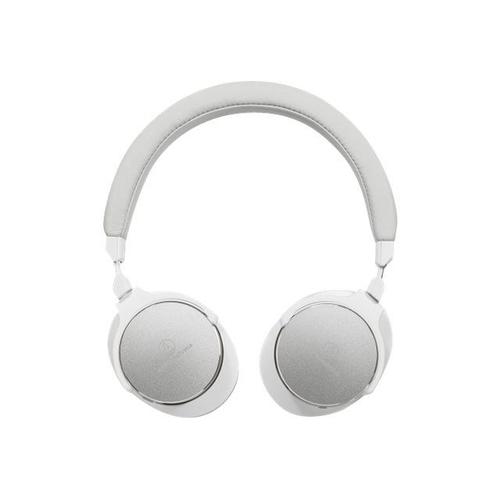 Audio-Technica ATH-SR5BTWH - Écouteurs avec micro - sur-oreille - Bluetooth - sans fil - NFC* - blanc