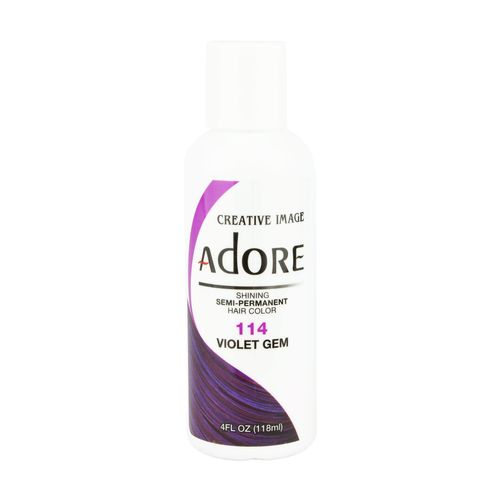 Creative Image Adore Brillant 118ml Semi-Permanent Couleur Des Cheveux 114 Violet Gem 