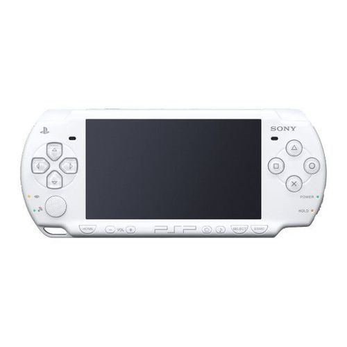 Console Psp White + Carte Mémoire De 2 Go Psp