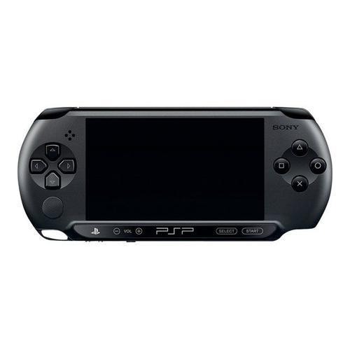 Sony Psp E1000 - Console De Jeu Portable - Noir Charbon - Littlebigplanet, Gran Turismo